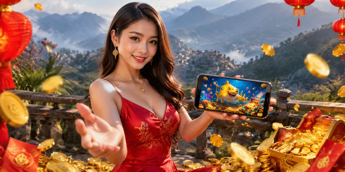 Đèn lồng đỏ và phong bì may mắn tại lễ hội Sapa gợi không khí thưởng thức game